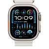 Apple Watch Ultra 2 49mm Natural Titanium Case White Ocean Band, Для других стран AWU2-1